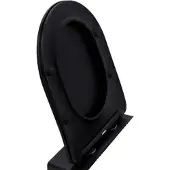 Siko SAT LOFTY WC-Sitz mit TakeOff und SoftClose, schwarz matt