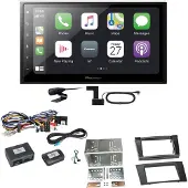 Pioneer SPH-DA250DAB Bluetooth Digitalradio Einbauset für Mercedes W211 CLS W219