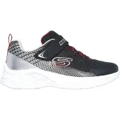SKECHERS Microspec II Zovrix Black / Silver & Red Größe EU 30