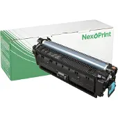 NexoPrint Toner kompatibel zu HP CF361A 508A Cyan Color LaserJet Enterprise M 553 x M 553 n M 553DN M 553 M 552DN