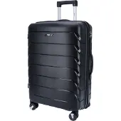 DYX 4 Rollen Trolley M 65,5 cm Washington schwarz : schwarz Farbe vom Hersteller: schwarz