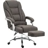 Mendler Bürostuhl HLO-CP67 Stoff dunkelgrau