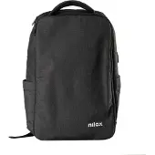 Nilox Urban Eco Pro Schwarzer Rucksack für Laptop 15.6'' Arbeit und Reisen NXURBANPN