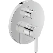 Duravit Fertigmontageset C.1 UP-Brause-Einhebelmischer, m Umstellvent., rd, chrom