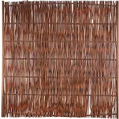 Tetzner & Jentzsch FUEGO Weidengeflechtzaun m. seitl. Rahmen 180 x 180 cm