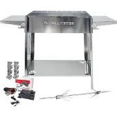 Grillpeter Mangal Ruslan Deluxe Schaschlikgrill Döner Hähnchen Drehspieß Motor