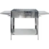 Grillpeter Mangal Ruslan Deluxe Schaschlikgrill mit Ablagen