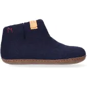 Tofvel Pantoffel Unisex Blau Wollfilz