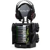 Official Halo Game Storage Tower, Controller Holder, Headset Stand for PS4, Xbox One, Nintendo Switch - Official Halo Merchandise (Xbox Series X///)