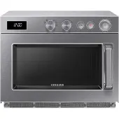 Saro SAMSUNG Mikrowelle MJ2691 mit 1800W und 26 Liter aus Edelstahl und Keramik