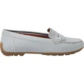 Geox Slipper & Mokassin KOSMOPOLIS, Rauleder, Blau, Damen