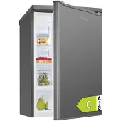 Bomann Kühlschrank ohne Gefrierfach | | 85cm | Kühlschrank klein | leise | 126L | VS 7258 inox