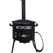 Grillpeter Utschak Asamat mit Kazan aus Gusseisen 12L