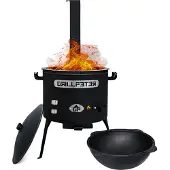 Grillpeter Utschak Asamat mit Kazan aus Gusseisen 16L