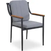 SANSIBAR Living Gartenstuhl SANSIBAR TORNBY BHD 57x88x64 cm bunt Stapelstuhl