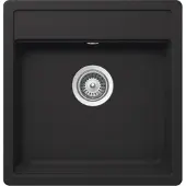 Schock Unterbau Spüle NEMO N-100S in ONYX