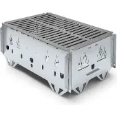 TheFavilla Hubo Outdoor-Grill – Tragbar, zerlegbar & sicher für Camping, Picknick & Garten