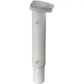 Magni Alberts 653903 Bodenhülse für Wäschepfähle Kunststoff, weiss