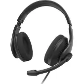 Hama PC-Office-Headset HS-USB300 V2, Stereo, Schwarz