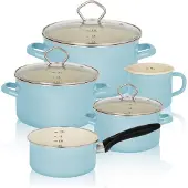 Karl Krueger Karl Krüger 89566PAB Topf-Set Sylt 5-tlg., blau