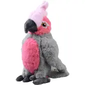 Beppe Maskottchen Plüschpapagei Rosa Kakadu 22cm 13841