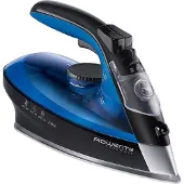 Rowenta DE5010, Dampfbügeleisen, Microsteam 400 Laser-Grundplatte, 115 g/min, Blau, Schwarz, 27 g/min, 0,25 l