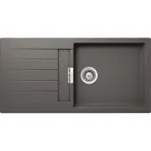 Schock Einbauspüle Signus D-100L U Silverstone Unterbau inkl. Holzschneidbrett