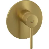 Kludi BOZZ Unterputz-Brause-Einhandmischer, 28 l/min, 38755N076, Farbe: Brushed Gold