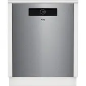 Beko b100 BG840EXUB, Unterbau, Standardgröße (60 cm), Edelstahl, LCD, Zusammenklappbar, Zusammenklappbar