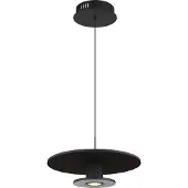 Globo Lighting Schwarze Pendelleuchte Carter Ø 38cm mit Filz
