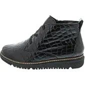 Waldlaufer K-Gesa Schnürstiefel Schwarz in Gr. 42