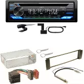 JVC KD-DB922BT Bluetooth Digitalradio USB Einbauset für Seat Leon Toledo 1M