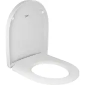 Hamberger Sanitary WC-Sitz Samar SoftClose mit Take-Off-Steckscharnier Edelstahl C0 wei