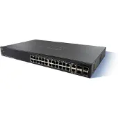 Cisco SG350X-24, Managed, L3, Gigabit Ethernet (10/100/1000), Rack-Einbau, 1U