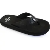 Brasileras Kinder Zehensandalen rutschfester bequem schuhe strand/schwimmbad/stadt schwarz 44 EU - UBPFF