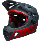 Bell Super DH Spherical, Integralhelm, Formenbau, Helmvisier, Matt