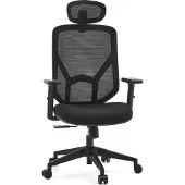 MyBuero Home Office Bürostuhl BLACORE Schreibtischstuhl mit Armlehnen (höhenverstellbar) Stoff / Netzstoff Drehstuhl
