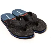 Brasileras Herren Zehensandalen mit rutschfester Sohle bequem schuhe für strand/schwimmbad/stadt schwarz 45 EU - UBOCE