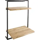 KAWOLA Schreibtisch AIDY Bürotisch Akazie massiv natur