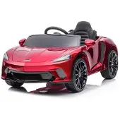 TPFLiving Elektro-Kinderauto McLaren GT rot - Sportwagen für Kinder - Kinderauto McLaren GT - Elektroauto für Kinder - Kinderfahrzeug ab 3 Jahren