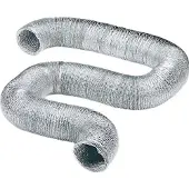 Maico Aluminium-Flexrohr AFR 125 flexibel, fünflagig verrillt, DN125 0055.0091