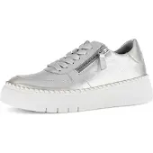 Gabor Sportliche Schnürschuhe Damen 31393931373336 Silber 42 1/2 EU