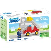 Playmobil Junior 71683 JUNIOR: Feuerwehrleiterfahrzeug