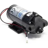 Naturewater Druckerhöhungspumpe 50 GPD (190 l), Booster Pumpe 24 W für Umkehrosmoseanlage, Wasser Eingangsdruck 2 bar auf Ausgangsdruck 5 bar