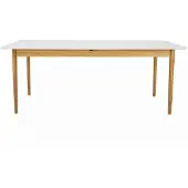 Tenzo Svea ausziehbarer Esstisch Holz/Holzwerkstoff 195-275x90x75 cm