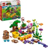 LEGO Super Mario Limonadendschungel-Design-Set, Nintendo-Spielset mit Charakteren, rosa Shy Guy und Wiggler, Geschenk für Jungen, Mädchen und Gamer ab 7 Jahren, Dschungel-Spielzeug 71434