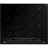 Teka ITC 64630 BK MST, Schwarz, Integriert, 60 cm, Zonen-Induktionskochfeld, 4 Zone(n), 4 Zone(n)