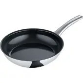 Berndes Bratpfanne 26 cm, Edelstahl, poliert - b.brilliant -frei