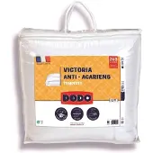 Dodo VICTORIA Anti-Milben-Bettdecke für gemäßigte Klimazonen, 220 x 240 cm, weiß