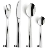Amefa 24-tlg. Besteckset ATOS